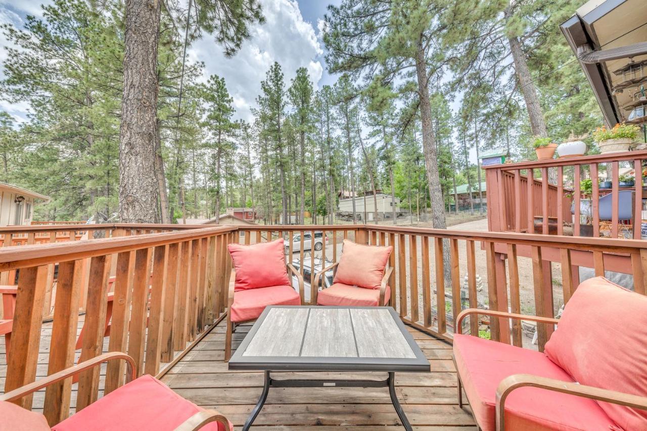 Ruidoso Home With Balcony About 16 Mi To Ski Apache! Exteriér fotografie